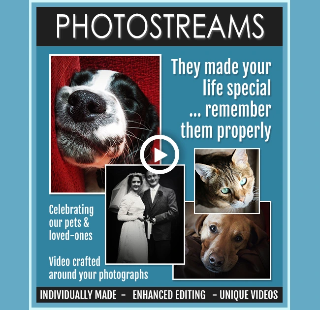 photostreams animated video slideshows